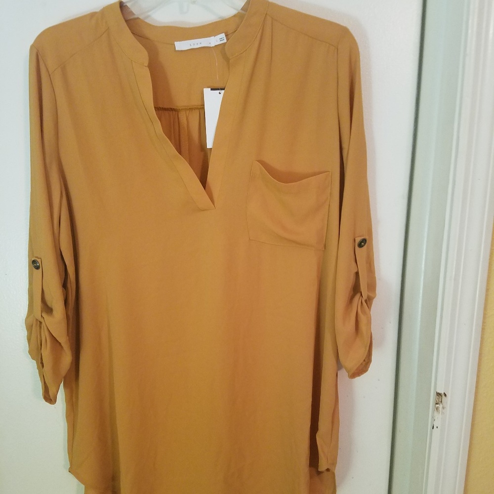 Tunic, 3/4 length sleeve Tunic